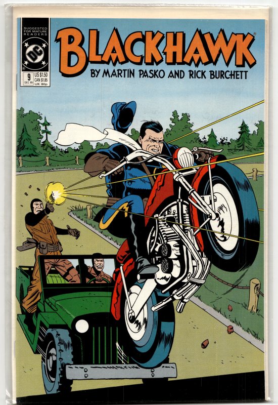 Blackhawk #9 (1989) Blackhawk