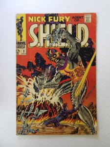 Nick Fury, Agent of SHIELD #2 (1968) VG- condition