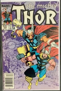 Thor #350 Newsstand Edition (1984, Marvel) Beta Ray Bill. VF