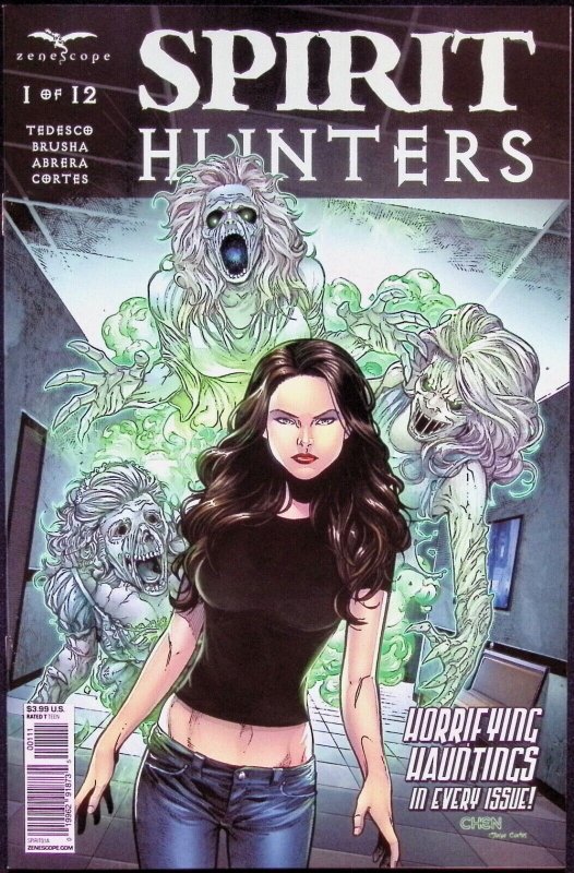 SPIRIT HUNTERS Comic 1 — Rated T 28 Pages — 2016 Zenescope Entertainment VF+ 