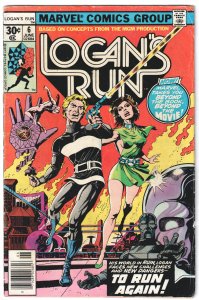 Logan's Run #6 (1977) Solo Thanos story by Mike Zeck