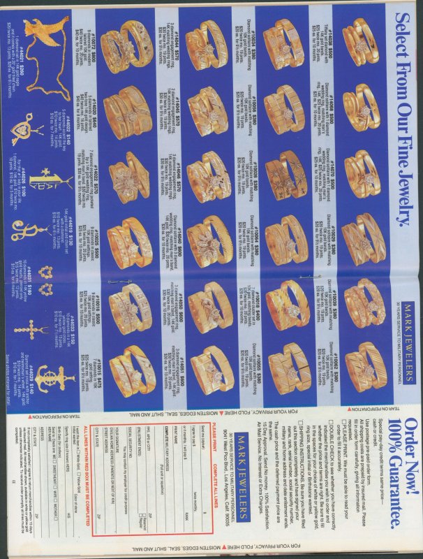 Blue Devil #23 (1986) Newsstand w/ scarce Mark Jewelers insert