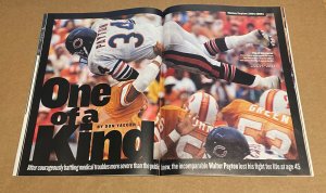 Sports Illustrated ( 9.2 NM-)  Walter Payton Death  /  November 1999