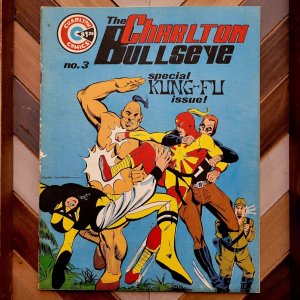 The Charlton Bullseye #3 FN (1975) Comic Fanzine - ft. Kung-fu & Judo Master