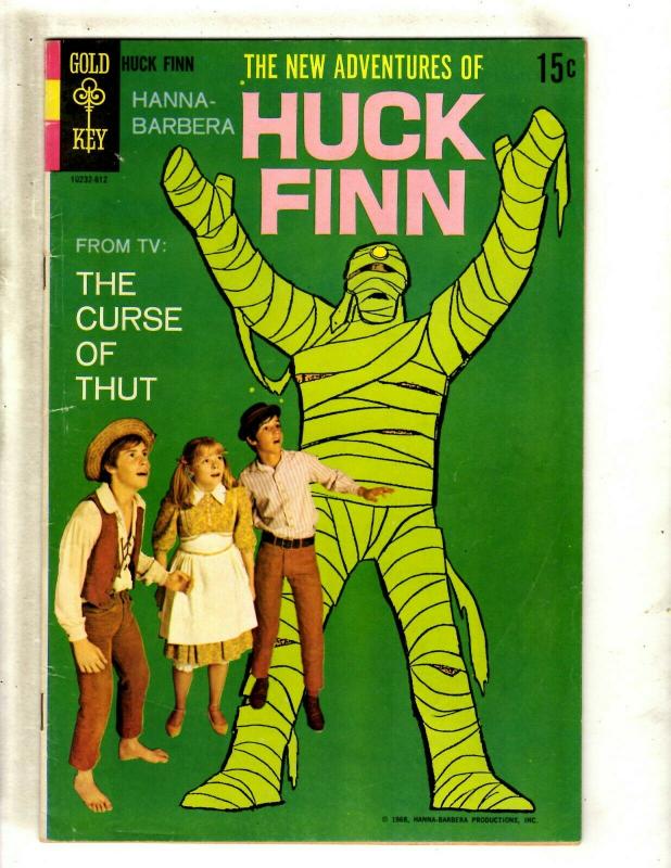 The New Adventures Of Huck Finn Hanna Barbera Gold Key Comic Book # 1 FN J371