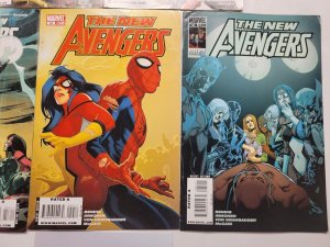 5 The New Avengers Marvel Comic Books #53 56 58 59 60 26 TJ7