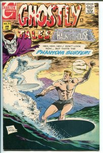 GHOSTLY TALES #71 1969-CHARLTON-STEVE DITKO ART-SURFER COVER-fn