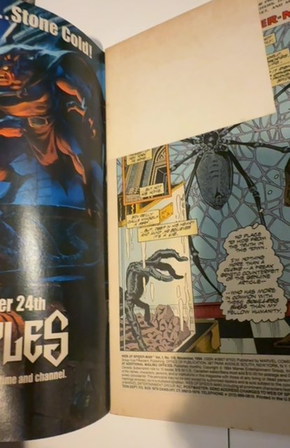 Web of Spider-Man #118 Direct Edition (1994)1ST BEN REILLY SPIDER (CLONE)