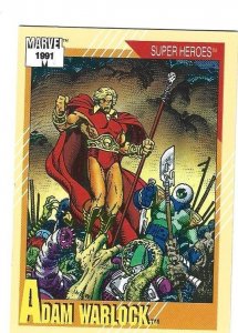 1991 Marvel Universe #29 Warlock