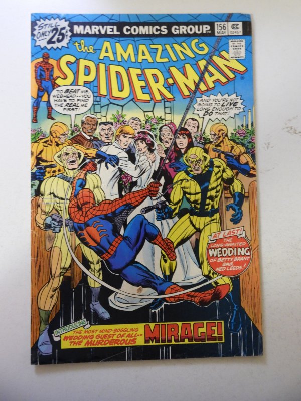 The Amazing Spider-Man #156 (1976) VG+ Condition MVS Intact