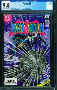 BATMAN #363 CGC 9.8 comic book-FIRST NOCTURNA-0295750002