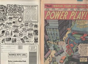 Marvel Team-Up Annual #2, 4 Spidey, Hulk, Daredevil, Power Man, Moon Knight