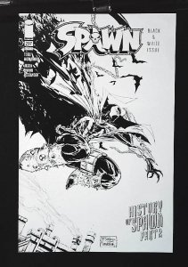 Spawn #297, Black & White, Image, 2019