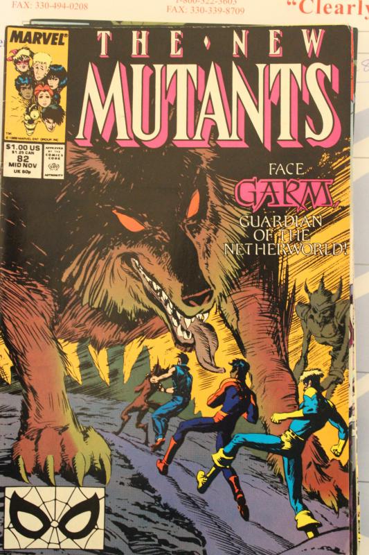 New Mutants  82  VG/FN