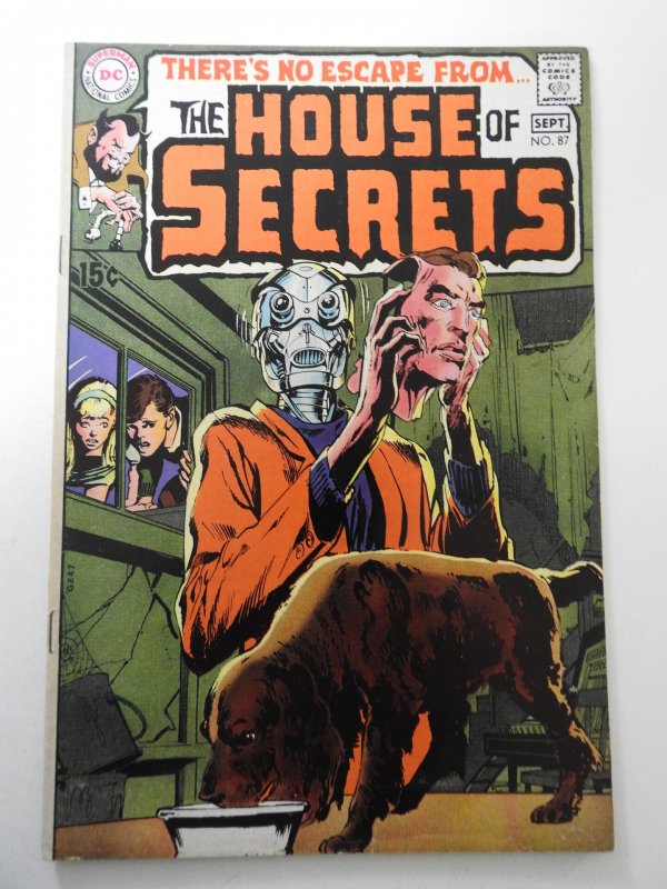 House of Secrets #87 (1970) VG/FN Condition! 1/2 in spine split