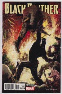 Black Panther #3 Baker Cover (2016) Black Panther