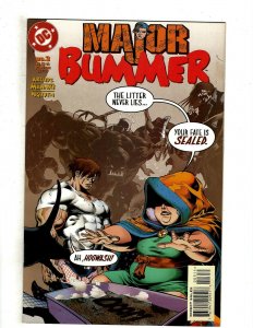 14 Major Bummer DC Comics # 1 2 3 5 6 7 8 9 10 11 12 13 14 15 Inaction Hero RB15