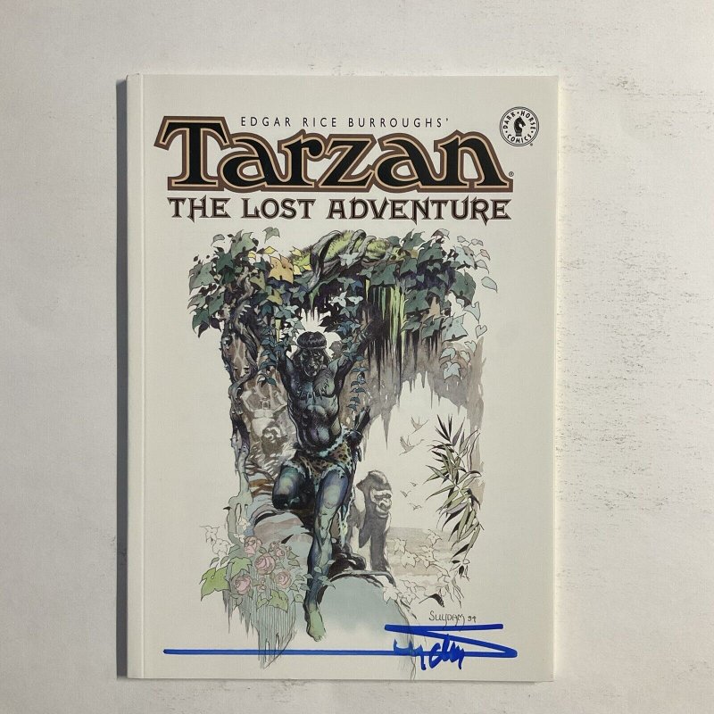 Tarzan The Lost Adventure 1995 Signed by Arthur Suydam Dark Horse NM near mint