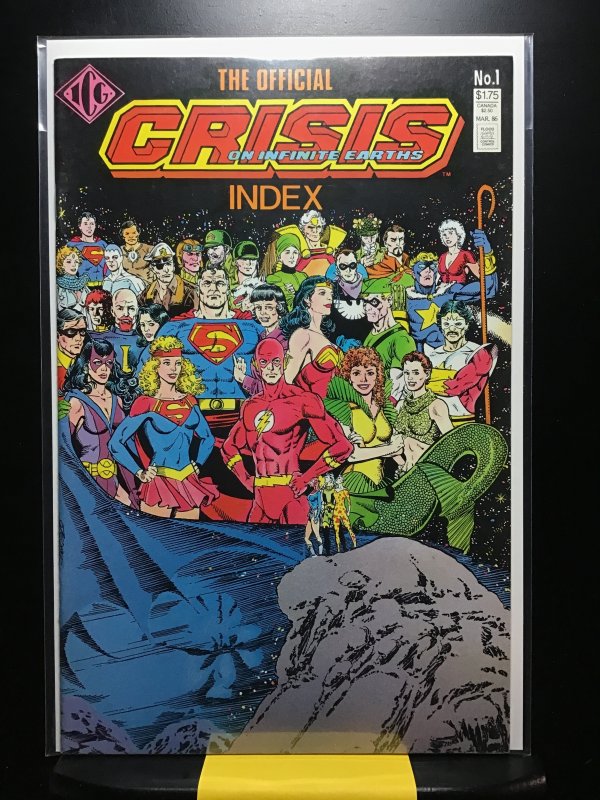 The Official Crisis on Infinite Earths Index  (1986)