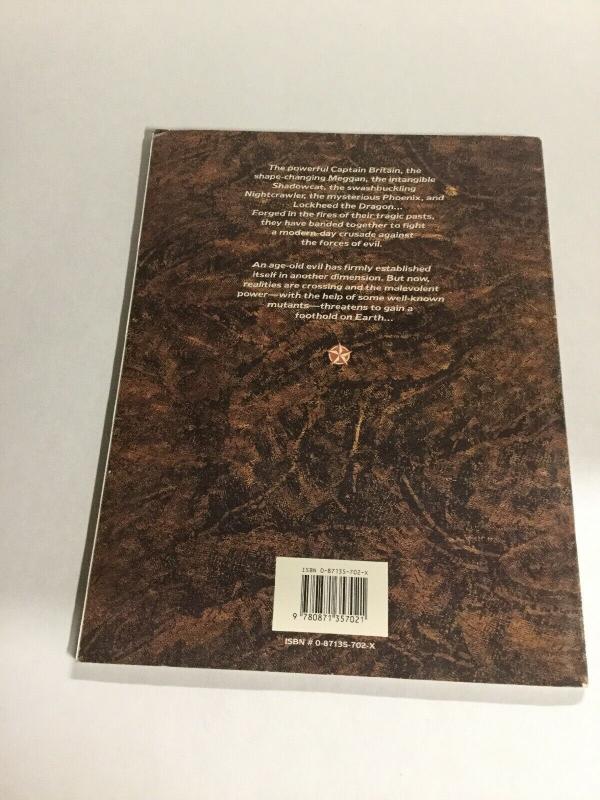 Excalibur Weird War III Marvel Gaphic Novel SC Softcover B19