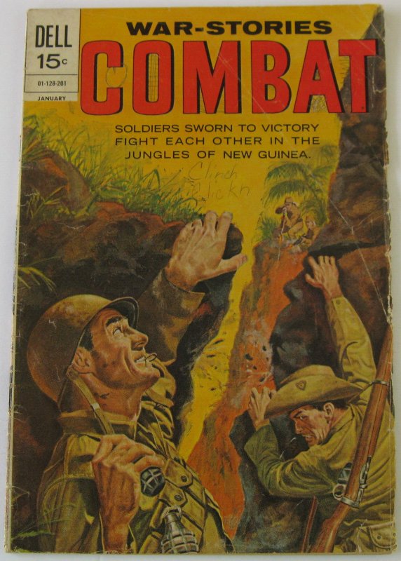 Combat #34 (Jan 1972, Dell), G condition (2.0), The Battle For New Guinea 