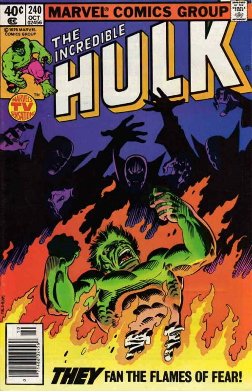 Incredible Hulk, The #240 (Newsstand) VG; Marvel | low grade comic - save on shi
