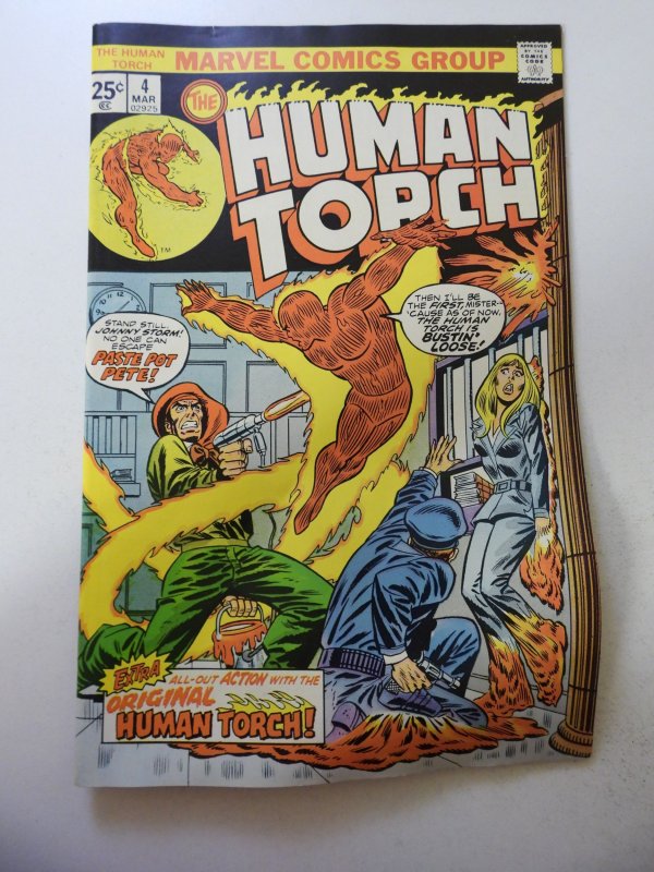 The Human Torch #4 (1975) VG/FN Condition