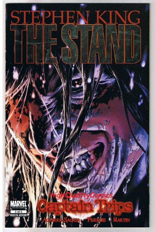 The STAND ; CAPTAIN TRIPS #5, Stephen King, 2008, NM+, more SK in store
