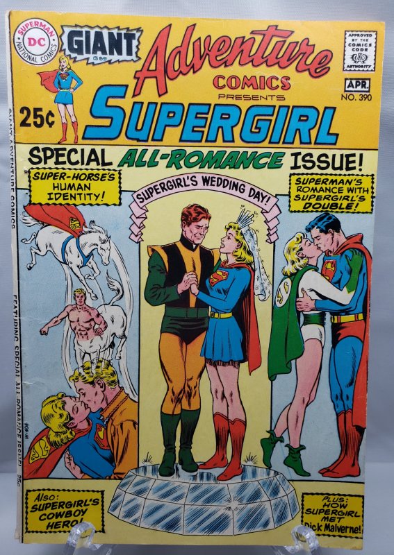 Adventure Comics 390 mid grade copy