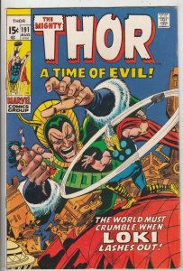 Thor, the Mighty #191 (Aug-71) VF/NM Mid-High-Grade Thor