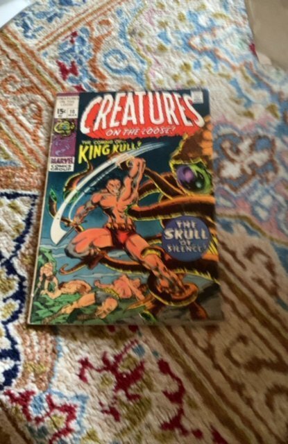 Creatures on the Loose #10 Mar-71 VG/FN PRICE DROP! 1st King Kull Wow! Wrightson