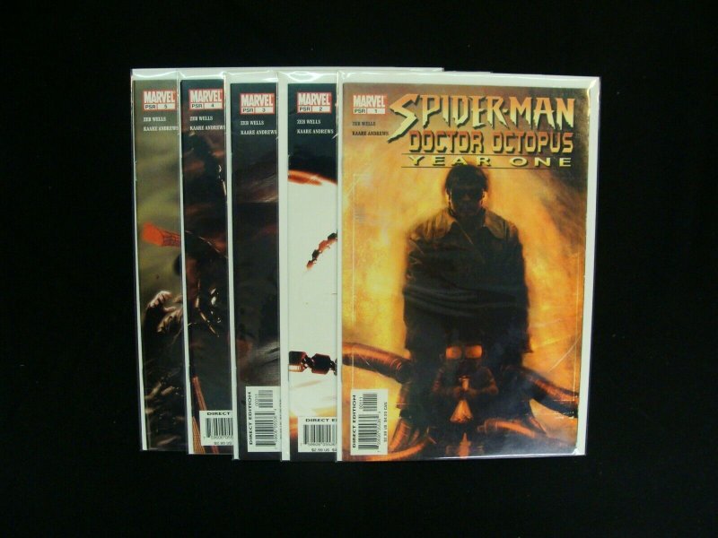 Spider-Man Doctor Octopus Year One #1-5 Complete Run Movie Series