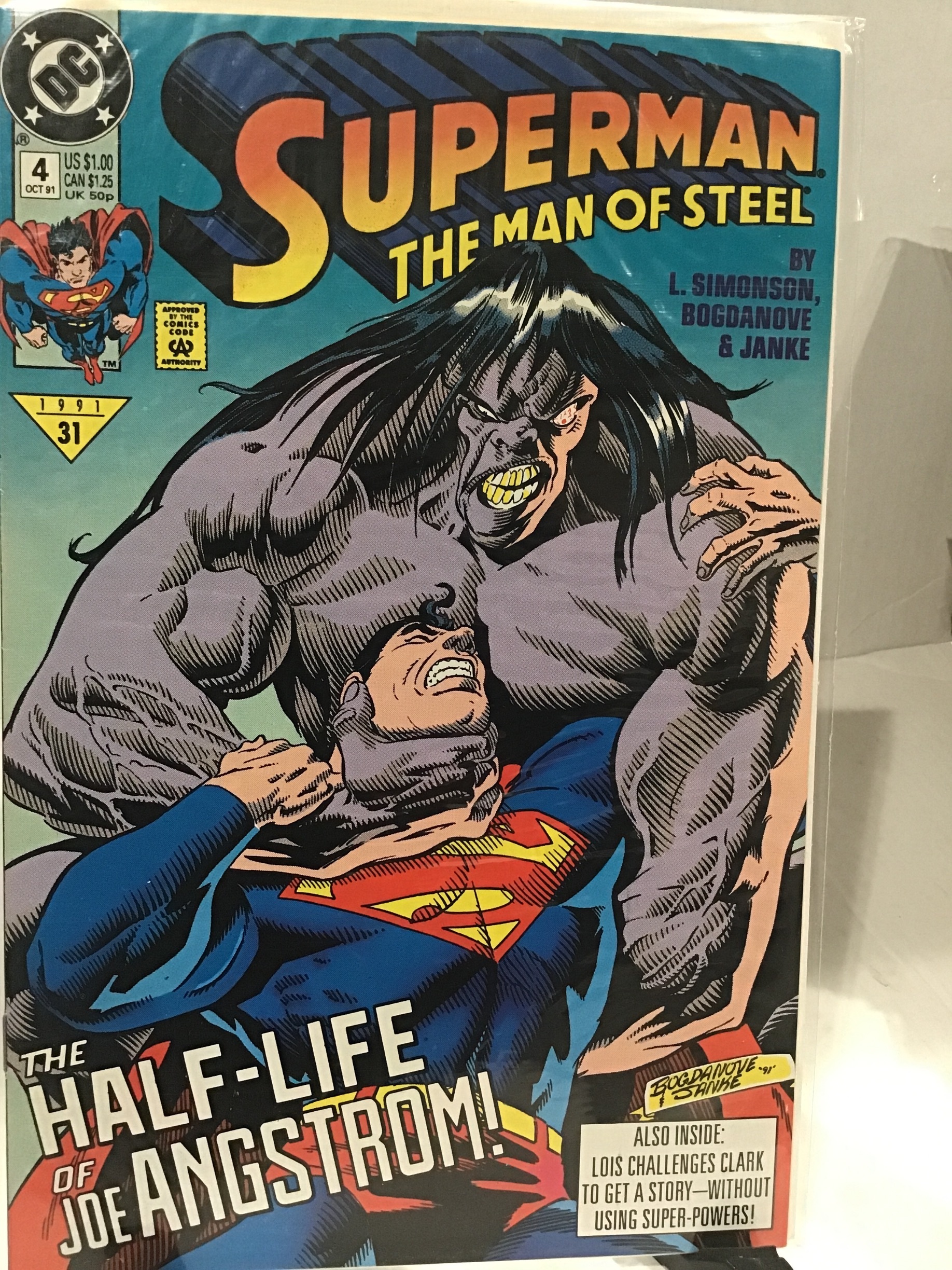 Comic Book Review – Superman: The Man of Steel Volume 4 – PopCult Reviews