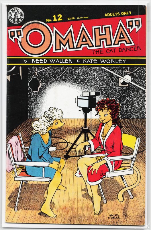 Omaha the Cat Dancer #12 (1989) Omaha the Cat Dancer