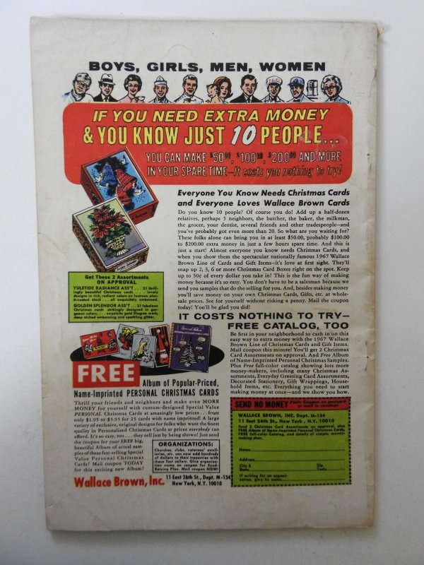 Marvel Collectors' Item Classics #11 VG-! 1/2 in spine split, bug chew o...