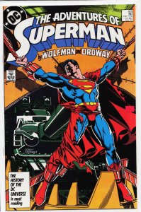 Adventures of Superman #425 Direct Edition (1987) Superman