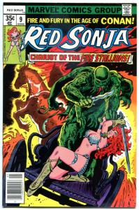 RED SONJA #9, VF/NM, Robert E Howard, She-Devil Sword, Frank Thorne,1977 1978