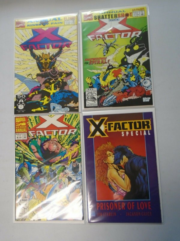 X-Factor Annual run #1-8 + Special (1986-93)