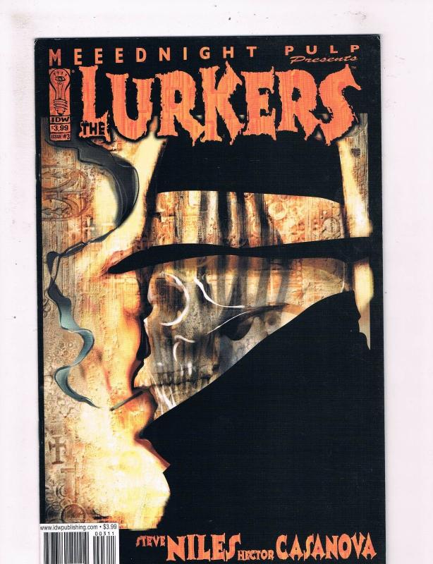 The Lurkers #3 FN/VF 1st Print IDW Comic Book Meeednight Pulp Presents DE1