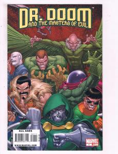 Dr. Doom & The Masters Of Evil # 1 FN 1st Print Marvel Comic Book Dr. Doom J11