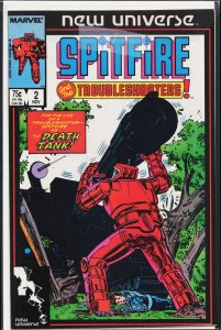 Spitfire and the Troubleshooters #2 (1986) Spitfire