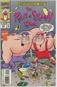 Ren and Stimpy #23 (1992) - 9.2 NM- *Wrestling Issue*
