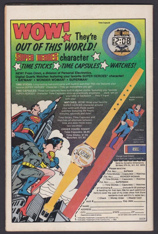 Green Lantern #159 6.0 FN DC Comic - Dec 1982