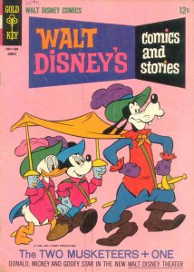 Walt Disney's Comics and Stories #299 GD ; Gold Key | low grade comic Three Musk