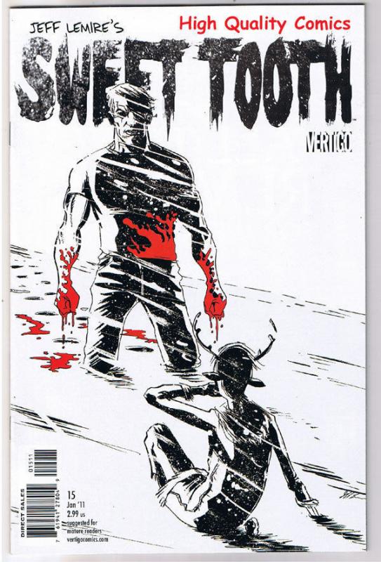 SWEET TOOTH #15, NM, Jeff Lemire, Horror, Vertigo, 2009,  more in store