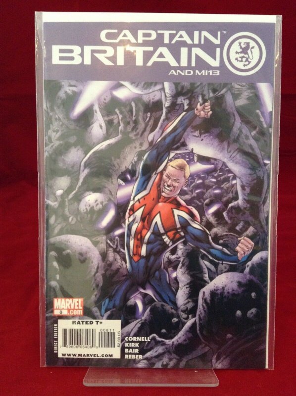 Captain Britain and MI13 #8 2009 Marvel Comics