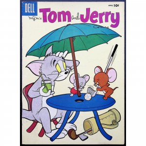 Vintage Cartoon Comic Book 12x Lot: Daffy Duck, Tom & Jerry, Yogi Bear Rocky