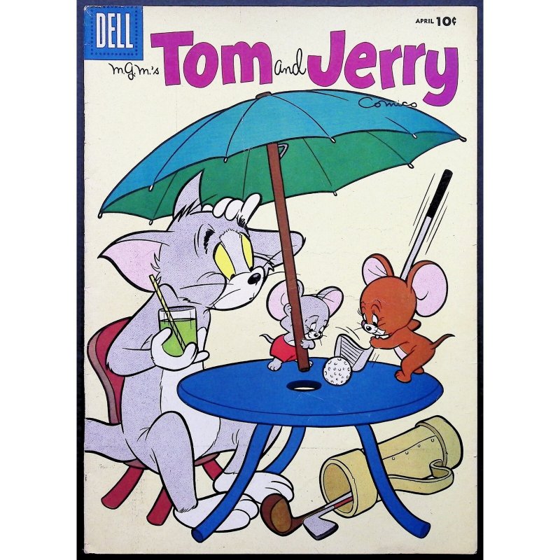 Vintage Cartoon Comic Book 12x Lot: Daffy Duck, Tom & Jerry, Yogi Bear Rocky