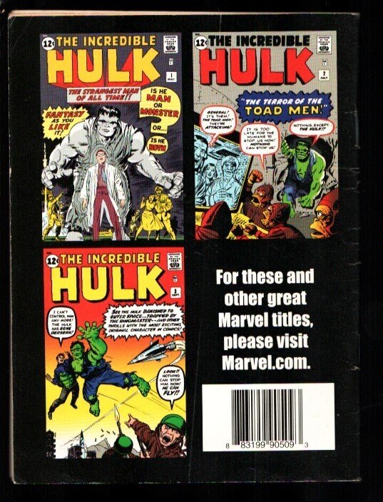 Incredible Hulk #1  2005 - Marvel  -VG+ - Comic Book