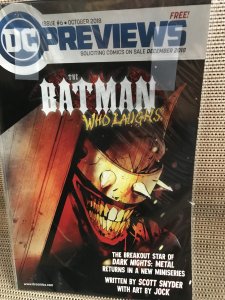 DC Previews #6, 7 lot / set : 2018 series; Two NM- issues,1st  Batman Who Laughs